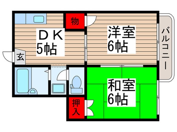 ドミ－ル清瀬の物件間取画像